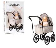 Wózek dla lalek w stylu retro. Wydawca: MICKI. Dadada.pl Opakowanie Wózek dla lalek w stylu retro