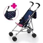 Opakowanie Wózek dla lalek z torbą niebieski