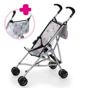 Opakowanie Wózek dla lalek z torbą szary