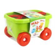 Wózek do zabawy z piaskiem i wodą. Wydawca: Technok. Dadada.pl Opakowanie Wózek do zabawy z piaskiem i wodą