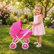 Opakowanie Wózek dziecięcy dla lalek New Baby Ania różowy