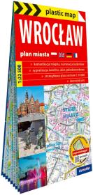 Okładka książki Wrocław foliowany plan miasta 1:22 500