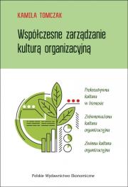 Okładka książki Współczesne zarządzanie kulturą organizacyjną