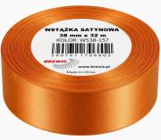 Opakowanie Wstążka satynowa 38mm/32m nagietkowy