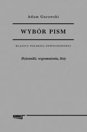 Okładka książki WYBÓR PISM Tom III Dzienniki, wspomnienia, listy