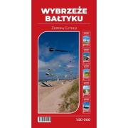Okładka książki Wybrzeże Bałtyku 1:50 000 cz.1-5