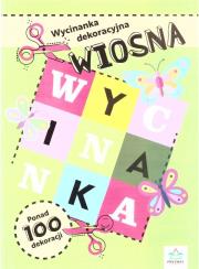 Okładka książki Wycinanka dekoracyjna wiosna