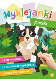 Okładka książki Wyklejanki. Pieski