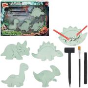 Opakowanie Wykopaliska paleontolog dinozaur