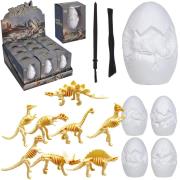 Opakowanie Wykopaliska paleontolog dinozaur w jajku