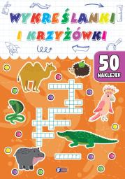 Wykreślanki i krzyżówki. Autor: Opracowanie zbiorowe. Dadada.pl Okładka książki Wykreślanki i krzyżówki
