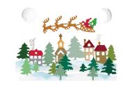 Wykrojnik - miasteczko. Wydawca: Dalprint. Dadada.pl Opakowanie Wykrojnik - miasteczko