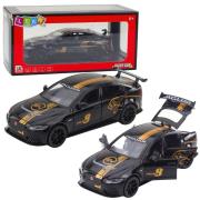 Opakowanie Wyścigówka metalowa z napędem pull-back 1:32