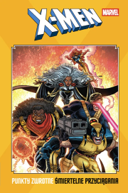 X-Men. Punkty zwrotne. Śmiertelne przyciągania. Autor: Peter David, Nicieza Fabian, Scott Lobdell, Hama Larry, Greg Capullo, Andy Kubert, Brandon Peterson, Joe Quesada, Romita John Jr., Jan Duursema. Dadada.pl Okładka książki X-Men. Punkty zwrotne. Śmiertelne przyciągania