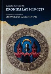 Okładka książki Z dziejów Zielonej Góry. Kronika lat 1618-1737