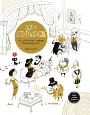 Zagadki detektywistyczne. Autor: Ana Gallo. Dadada.pl Okładka książki Zagadki detektywistyczne