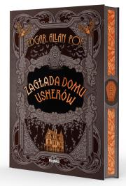 Zagłada domu Usherów (barwione brzegi). Autor: Poe Edgar Allan. Dadada.pl Okładka książki Zagłada domu Usherów (barwione brzegi)