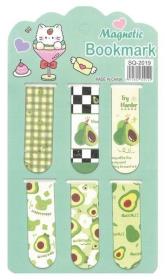 Opakowanie Zakładka do książek magnetyczna Awokado