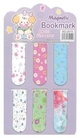 Opakowanie Zakładka do książek magnetyczna Kwiaty