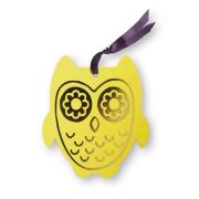 Opakowanie Zakładka do książek ze wstążką - Sowa żółta