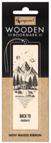 Opakowanie Zakładka drewniana Back to nature