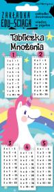 Opakowanie Zakładka edu-ściąga. Tabliczka mnoż. - jednorożec