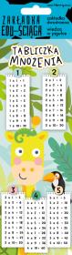 Opakowanie Zakładka edu-ściąga. Tabliczka mnożenia - żyrafa