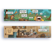 Opakowanie Zakładka kartonowa - Baśnie: Czerwony Kapturek