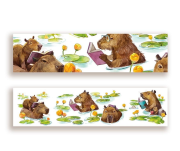 Opakowanie Zakładka kartonowa - Kapibary książkowe