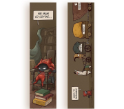 Opakowanie Zakładka kartonowa - Nie mam co czytać