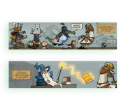 Opakowanie Zakładka kartonowa - Święty Graal