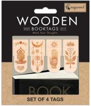 Opakowanie Zakładki drewniane do książki Joga