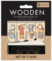 Opakowanie Zakładki drewniane do książki Psy
