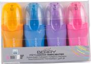 Opakowanie Zakreślacz Berry mini pastel 4szt
