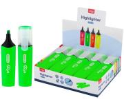 Opakowanie Zakreślacz Flash zielony (10szt) EASY