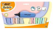 Opakowanie Zakreślacz Flat Pastel mix 10szt BIC
