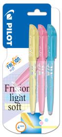 Opakowanie Zakreślacz frixion light soft x 3 kolory Pilot