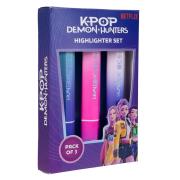 Opakowanie Zakreślacz K-POP Demon Hunters Huntrix KD710981 3 sztuki