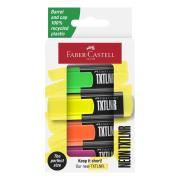 Zakreślacz mini TXTLNR neon 4szt. Wydawca: Faber Castell. Dadada.pl Opakowanie Zakreślacz mini TXTLNR neon 4szt