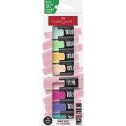 Zakreślacz mini TXTLNR pastel 8szt. Wydawca: Faber Castell. Dadada.pl Opakowanie Zakreślacz mini TXTLNR pastel 8szt