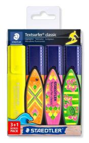 Opakowanie Zakreślacz Textsurfer Classic 3+1szt STAEDTLER