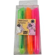 Opakowanie Zakreślacze Genius Kitty 3kol