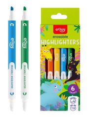 Opakowanie Zakreślacze zmazywalne 6 kolorów EASY