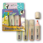 Opakowanie Zakreślasz PENMATE pastelowy Ecco 4 kolory