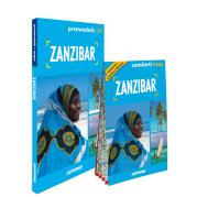 Zanzibar light: przewodnik + mapa. Autor: Beata Lewandowska-Kaftan. Dadada.pl Okładka książki Zanzibar light: przewodnik + mapa