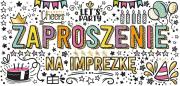 Opakowanie Zaproszenie Graffiti (5szt)