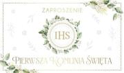 Opakowanie Zaproszenie Komunia (10szt)