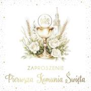 Opakowanie Zaproszenie Komunia (10szt)