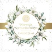 Opakowanie Zaproszenie Komunia (10szt)