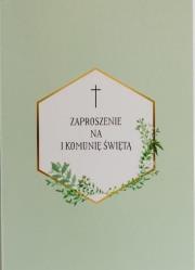 Opakowanie Zaproszenie Komunia